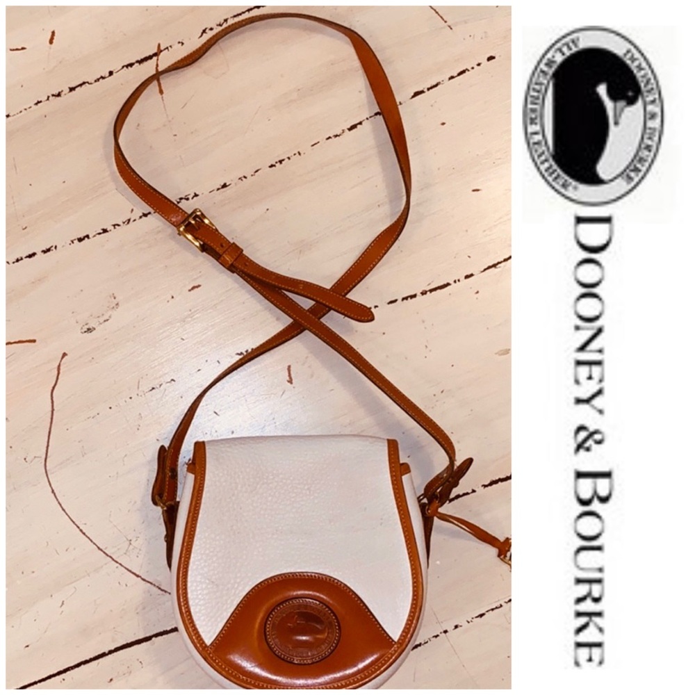 Authentic All Weather Dooney & Bourke Saddle Bag